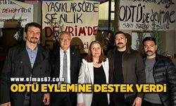 Zonguldak Milletvekili Eylem Ertuğrul’dan ODTÜ eylemine destek