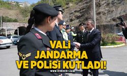 Vali jandarma ve polisi kutladı