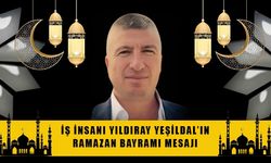 Yıldıray Yeşildal'ın bayram mesajı