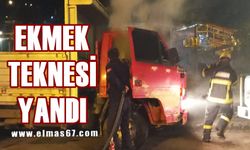 Zonguldak’ta ekmek teknesi yanarak kül oldu