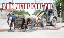 Zonguldak'ta 5 bin metre kare yol yapılacak