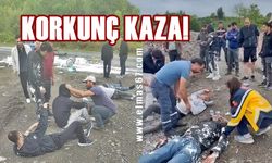 Feci kaza: Korku dolu anlar yaşadılar