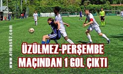 Üzülmezspor-Perşembe maçından 1 gol çıktı!