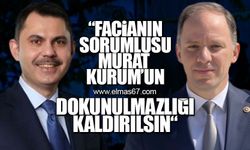 "Facianın sorumlusu Murat Kurum'un dokunulmazlığı kaldırılsın"