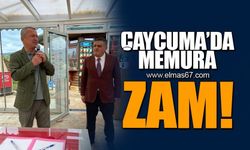 Çaycuma'da memura zam!