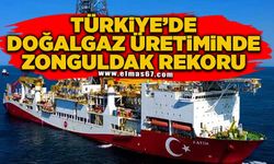 Türkiye’de Doğalgaz üretiminde Zonguldak rekoru