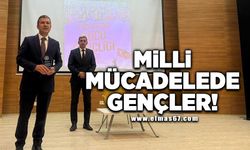 Milli mücadelede gençler!