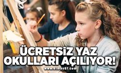 Karadeniz Ereğli'de Ücretsiz Yaz Okulları Açılıyor