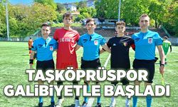 Zonguldak'ta Taşköprüspor galibiyetle başladı