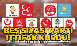 Beş siyasi parti yeni ittifak kurdu