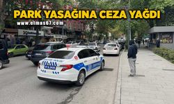 Zonguldak'ta yasak yere park eden sürücülere ceza