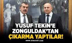 Yusuf Tekin’e Zonguldak’tan çıkarma yaptılar!