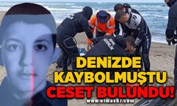 19 yaşındaki gencin cansız bedeni denizde bulundu