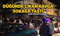 Düğün salonunda çıkan kavga sokağa taştı