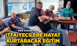 İtfaiye erlerine ‘hayat kurtaracak” eğitim