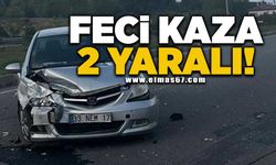 Feci kaza 2 yaralı!