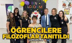 Öğrencilere filozoflar tanıtıldı