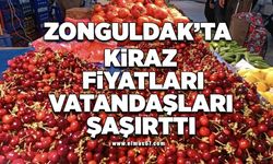 Zonguldak'ta kiraz fiyatları vatandaşları şaşırttı