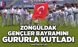 Zonguldak gençler bayramını gururla kutladı