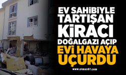 Ev sahibi ile tartışan kiracı doğalgazı açıp apartmanı havaya uçurdu