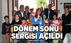 DÖNEM SONU SERGİSİ AÇILDI