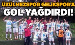 Üzülmezspor Gelikspor'a gol yağdırdı