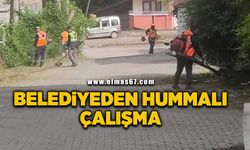 Belediyeden hummalı çalışma