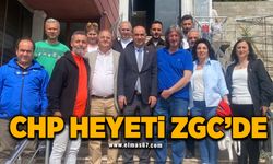 CHP HEYETİ ZGC’DE