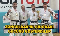 Zonguldak’ın judodaki gücünü gösterdiler