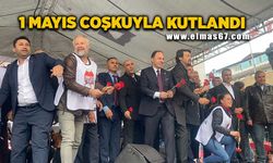 Zonguldak’ta 1 Mayıs coşkuyla kutlandı