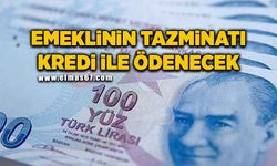 Emekli belediye personelinin tazminatı kredi ile ödenecek