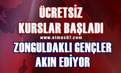 Zonguldaklı gençlere ücretsiz kurs veriliyor: İlgi büyük!