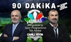 '90 Dakika' bu akşam 19:30'da Elmas Tv'de!