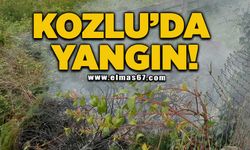 Kozlu'da yangın!