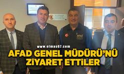 Zonguldak heyetinden Orhan Tatar’a ziyaret