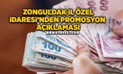 Zonguldak İl Özel İdaresi’nden promosyon açıklaması