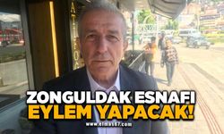 Zonguldak esnafı eylem yapacak