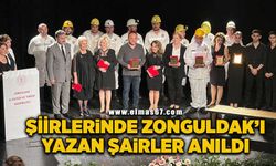 Şiirlerinde Zonguldak’ı yazan şairler anıldı