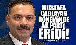 Mustafa Çağlayan döneminde AK Parti eridi  2 bin üye istifa etti!