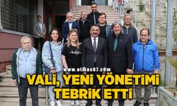 Vali Osman Hacıbektaşoğlu, ZGC yönetimini tebrik etti