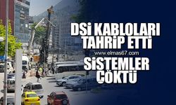 DSİ kabloları tahrip etti, sistemler çöktü!