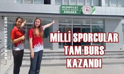 Zonguldaklı Milli sporcular tam burs kazandı