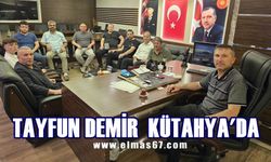 Tayfun Demir Kütahya’da işçilerle buluştu