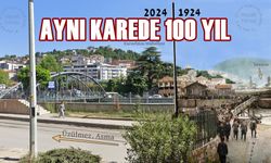 Zonguldak’ta aynı kare içinde 100 yıllık mazi!