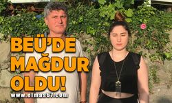 ZBEÜ'de mağdur oldu