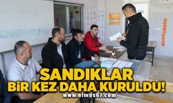 Sandıklar bir kez daha kuruldu!