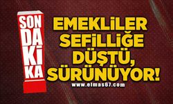 MEMİŞ, EMEKLİLER SEFİLLİĞE DÜŞTÜ, SÜRÜNÜYOR!