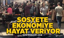 Sosyete ekonomiye hayat veriyor!