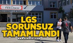 Zonguldak'ta LGS sorunsuz tamamlandı