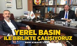 Yerel basın ile birlikte çalışıyoruz